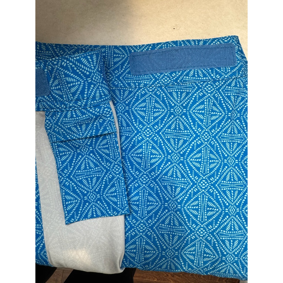 Rip Skirt‎ HAWAII Adjustable Wrap Skirt Size Small Blue Patterned - Picture 3 of 4